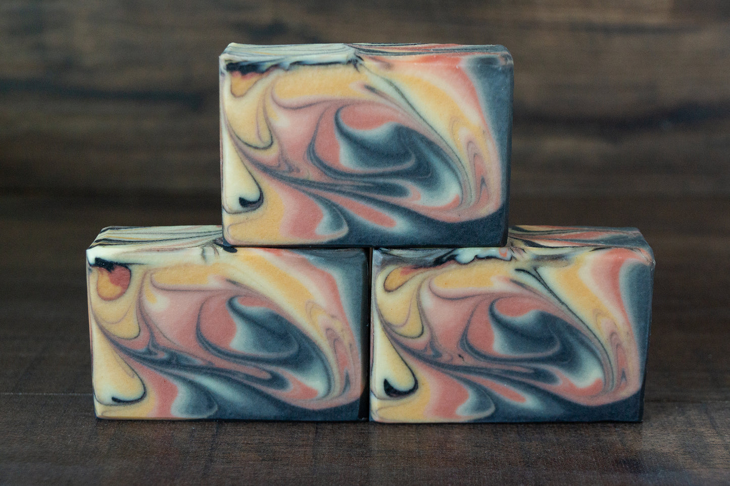 Fire Flower // Rosemary Orange Charcoal & Clay Soap