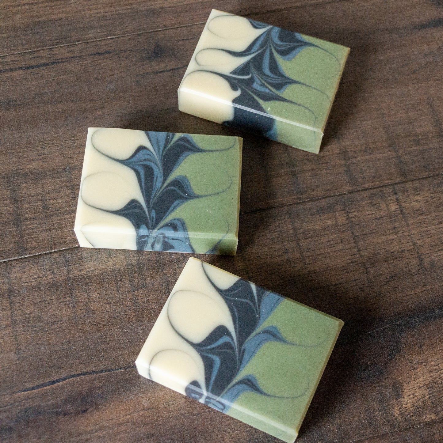 Ulti•Mint Soap // Eucalyptus Mint Spinach & Charcoal Soap