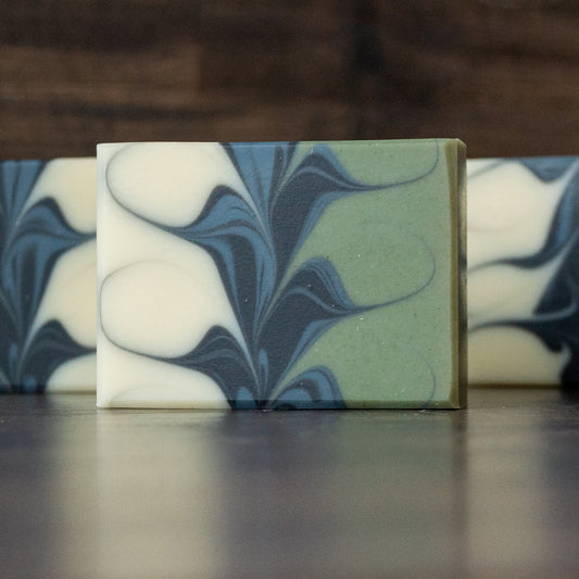 Ulti•Mint Soap // Eucalyptus Mint Spinach & Charcoal Soap