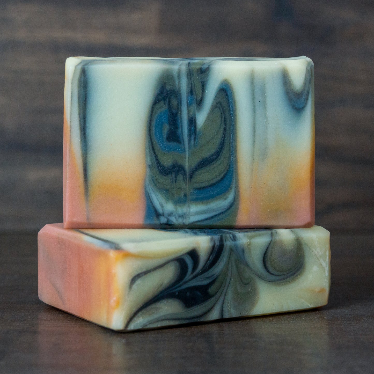 Bloom // Rosemary Orange Lavender Oasis Swirl Soap