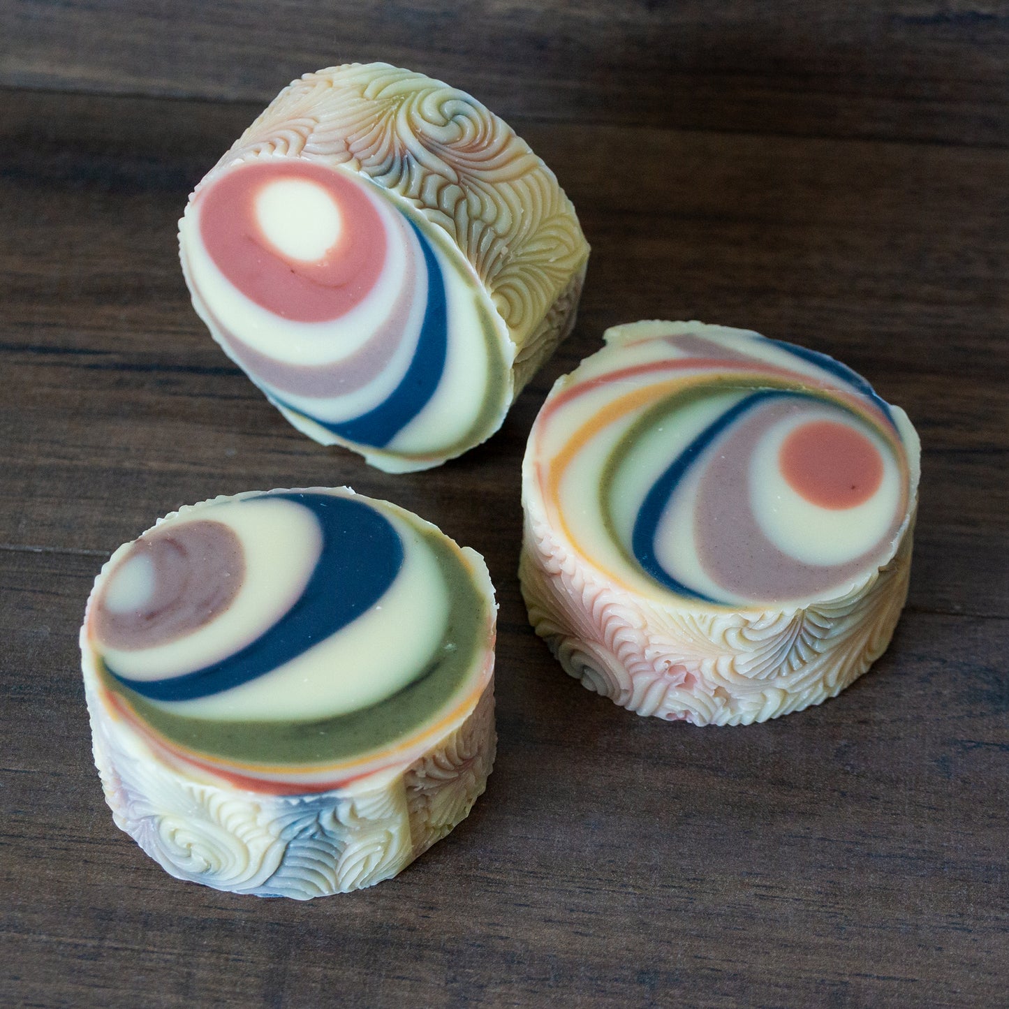 Rainbow Falls Soap // Orange Patchouli
