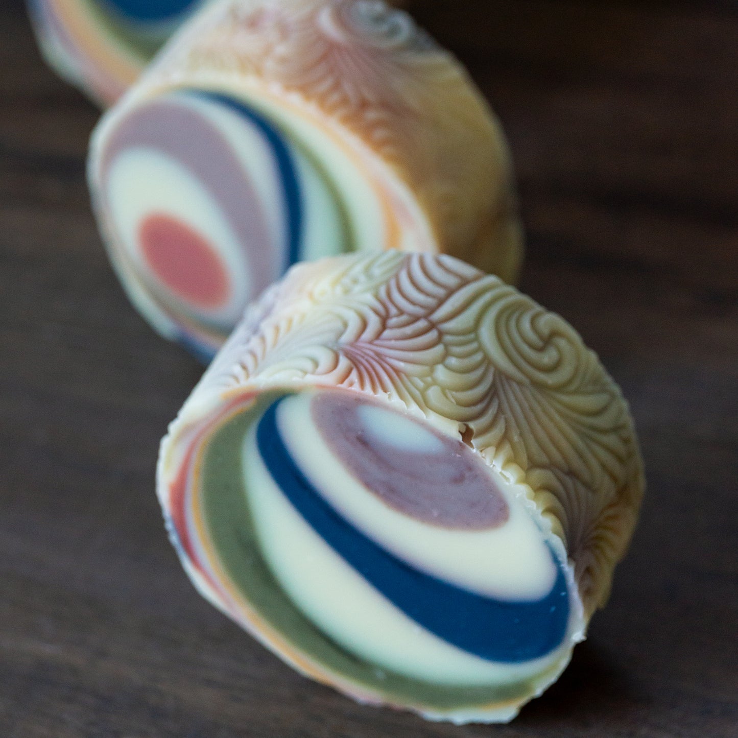 Rainbow Falls Soap // Orange Patchouli