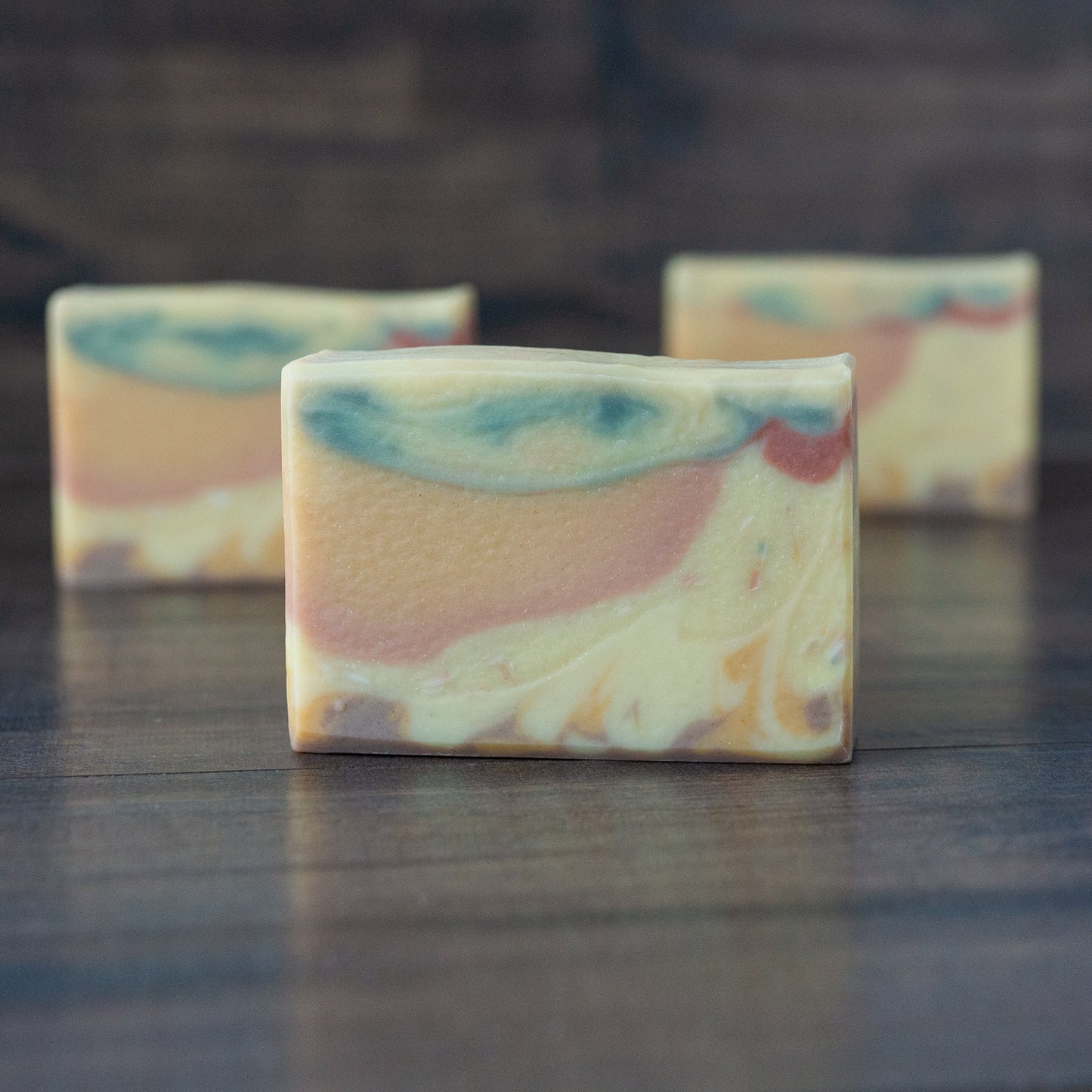 Rainbow Falls Crazy Layers Soap // Lavender Orange Patchouli