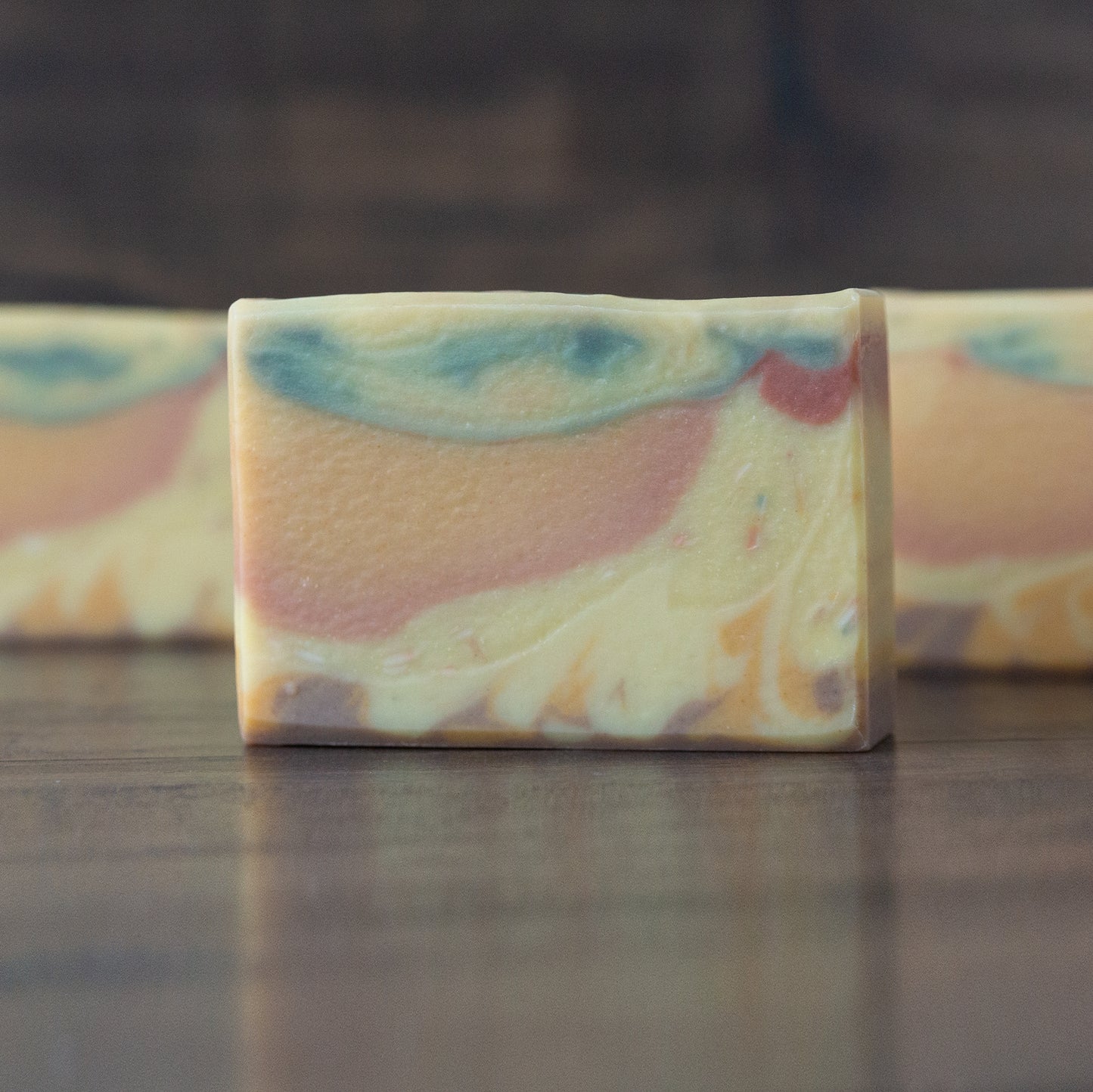Rainbow Falls Crazy Layers Soap // Lavender Orange Patchouli