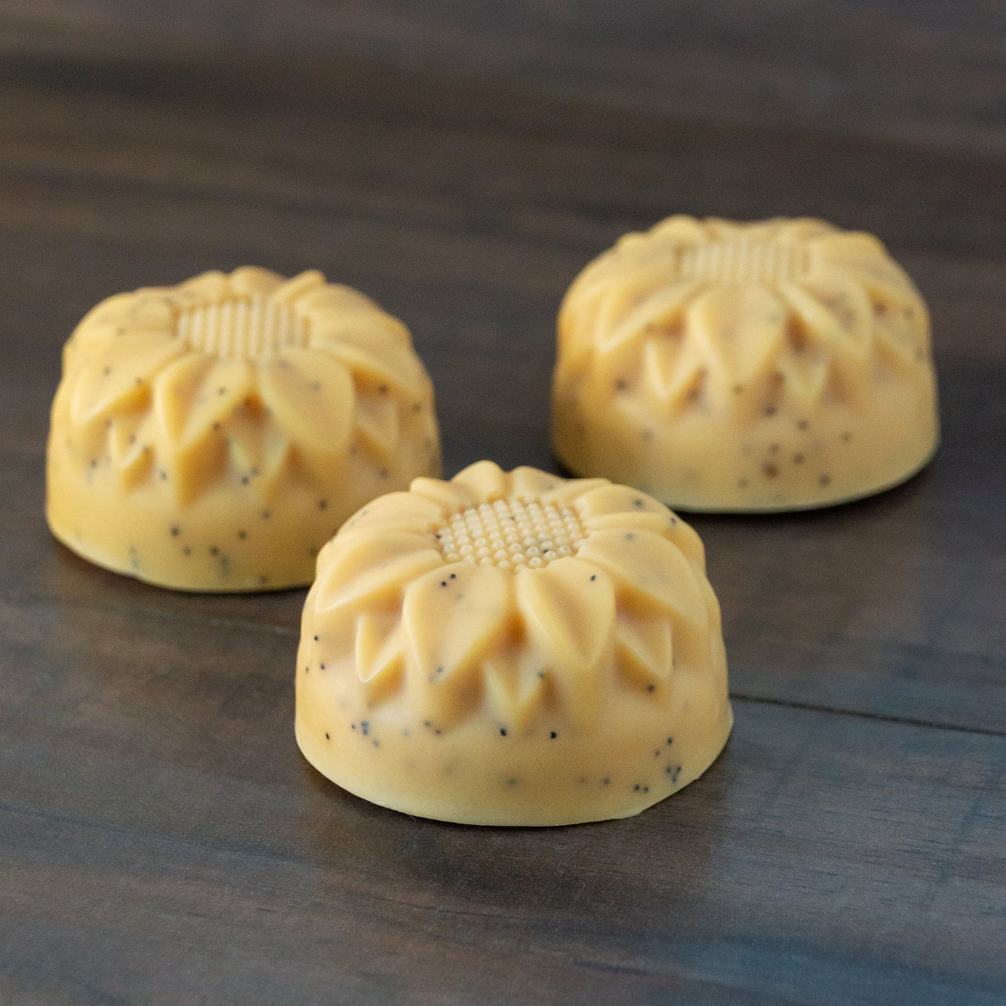 Sunflower Sunshine Scrub // Lemongrass Poppyseed Soap