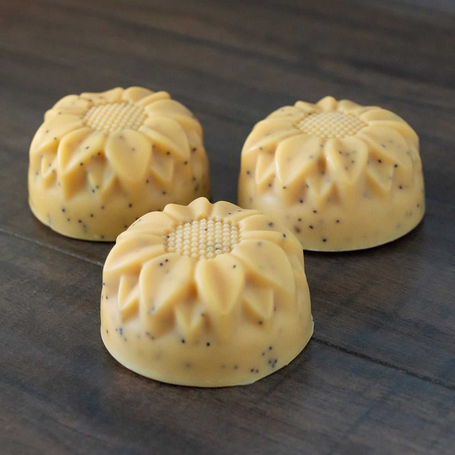 Sunflower Sunshine Scrub // Lemongrass Poppyseed Soap