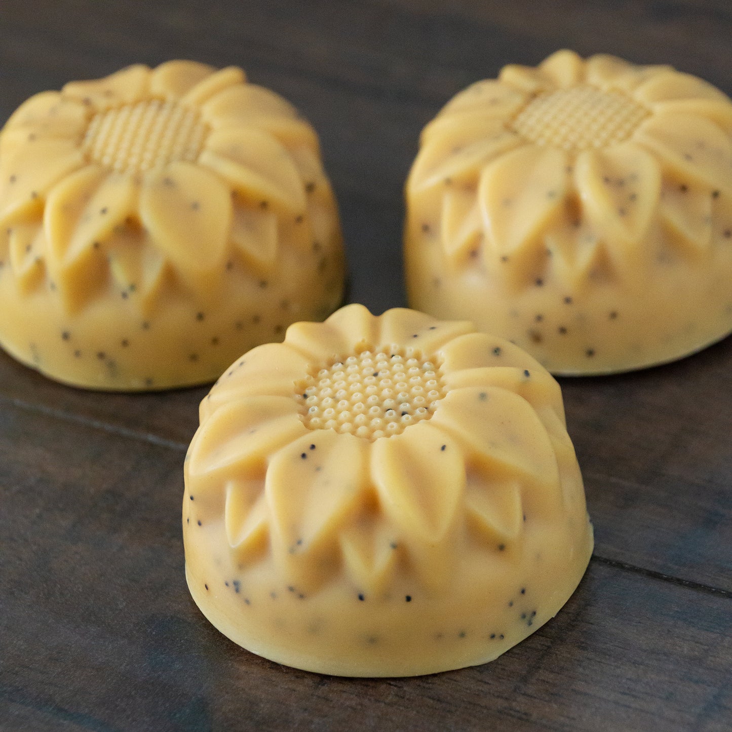 Sunflower Sunshine Scrub // Lemongrass Poppyseed Soap