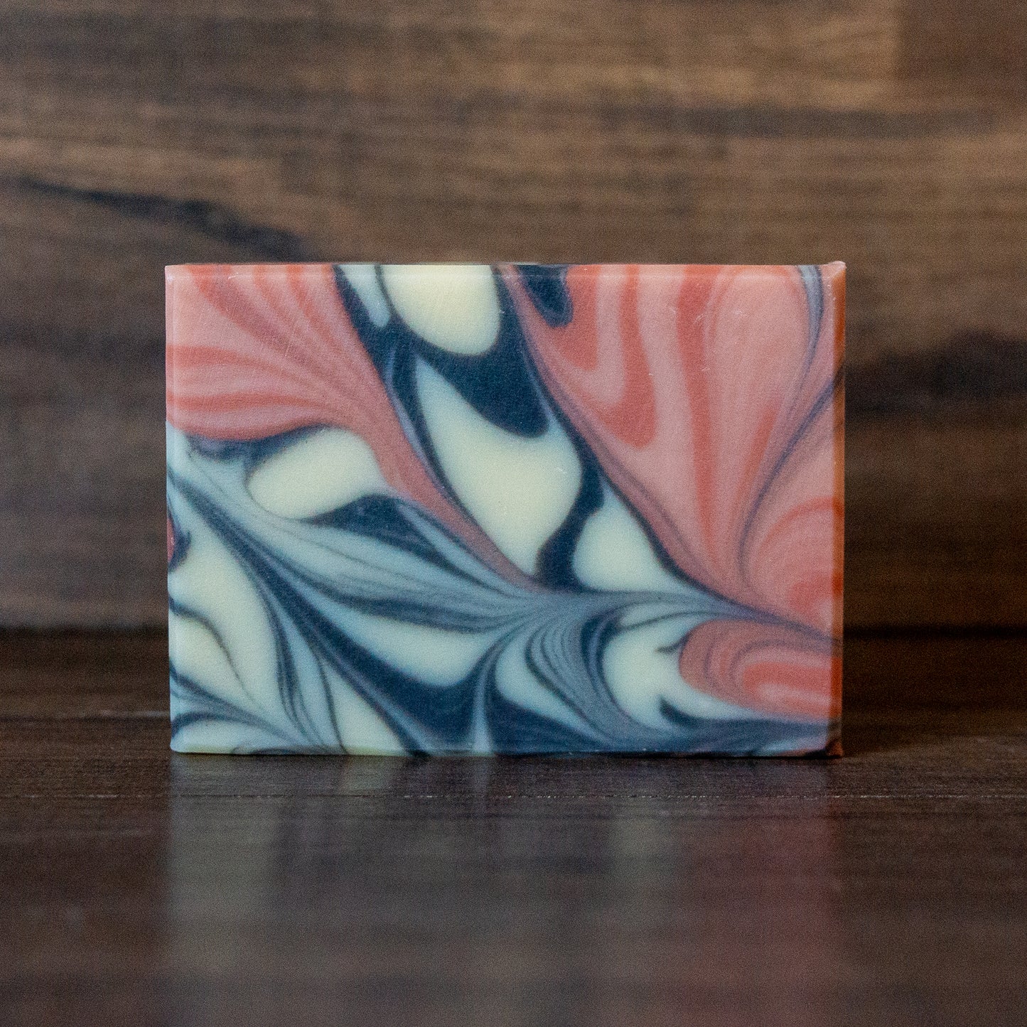Black Pearl // Charcoal & Rose Clay Soap