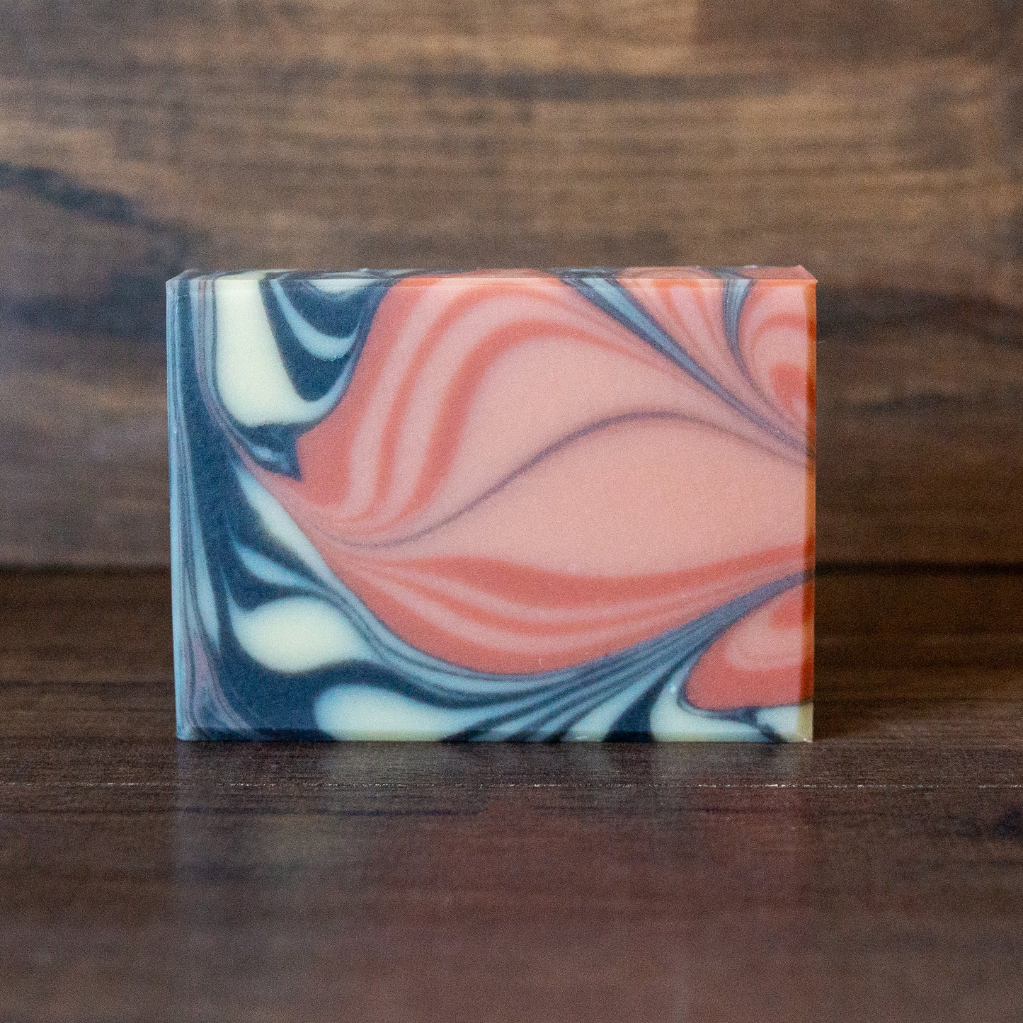 Black Pearl // Charcoal & Rose Clay Soap
