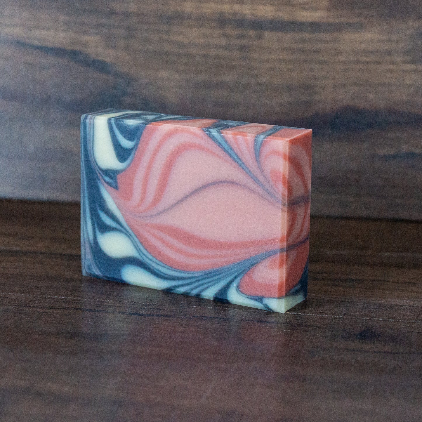 Black Pearl // Charcoal & Rose Clay Soap