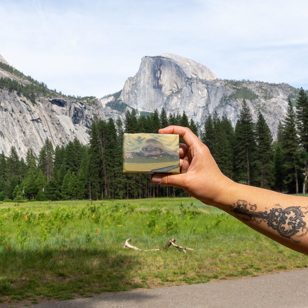 Half Dome Soap // Pine Fir Needle Clove