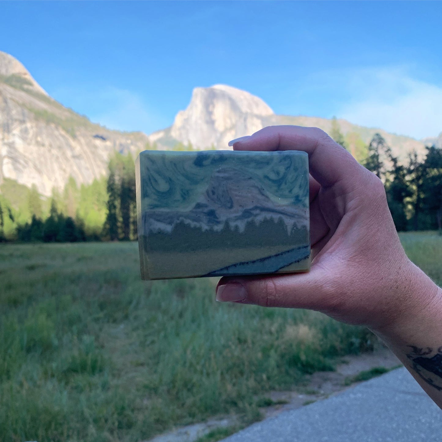 Half Dome Soap // Pine Fir Needle Clove