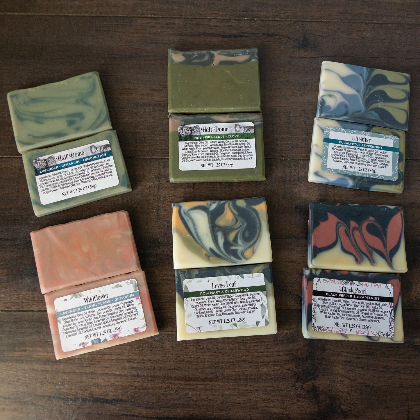 Soap Sampler 6 Pack