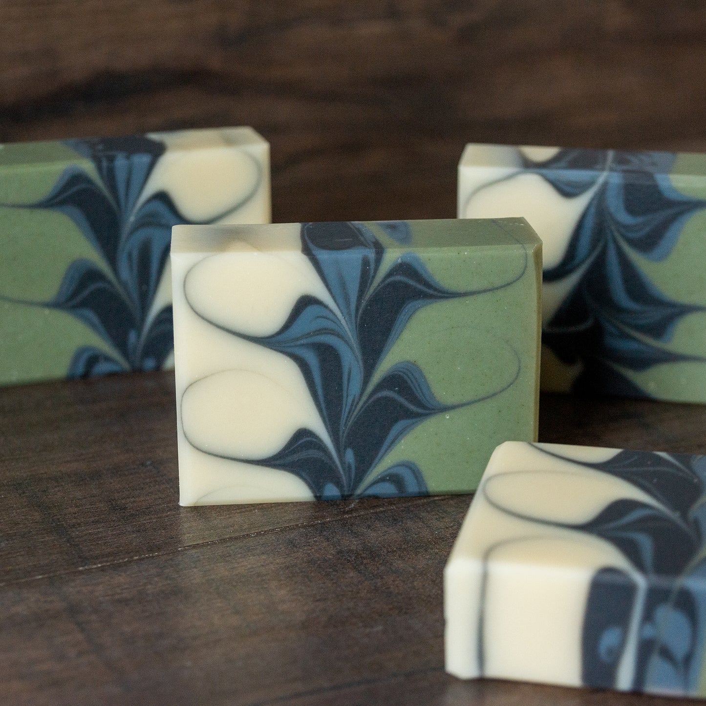 Ulti•Mint Soap // Eucalyptus Mint Spinach & Charcoal Soap
