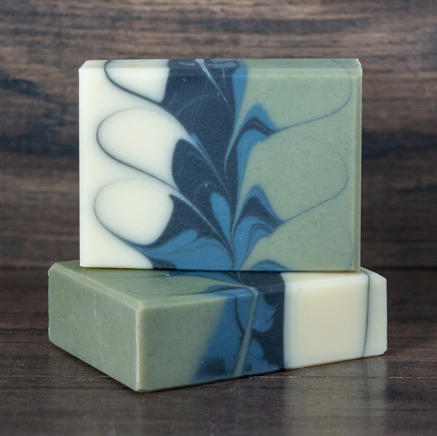 Ulti•Mint Soap // Eucalyptus Mint Spinach & Charcoal Soap