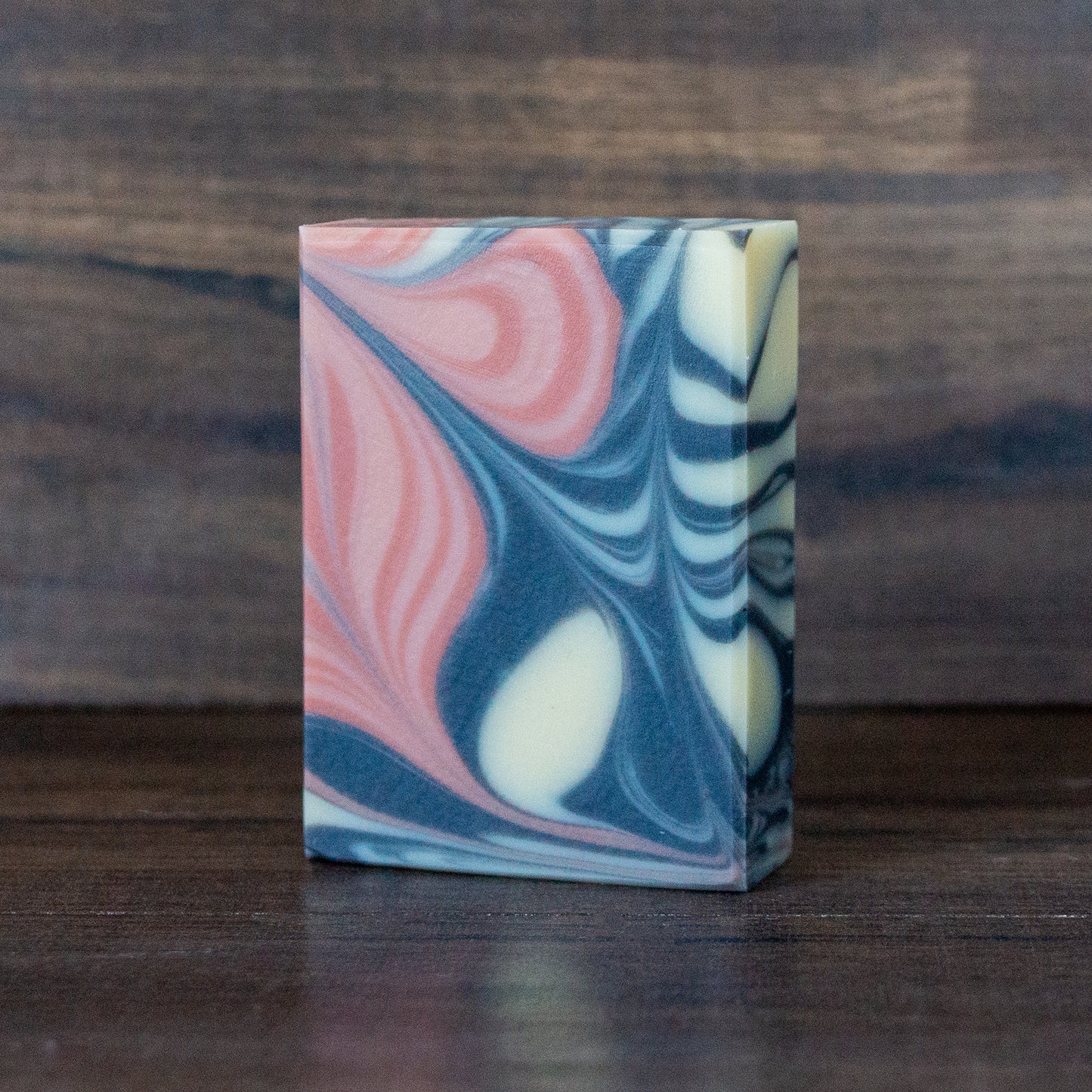 Black Pearl // Charcoal & Rose Clay Soap